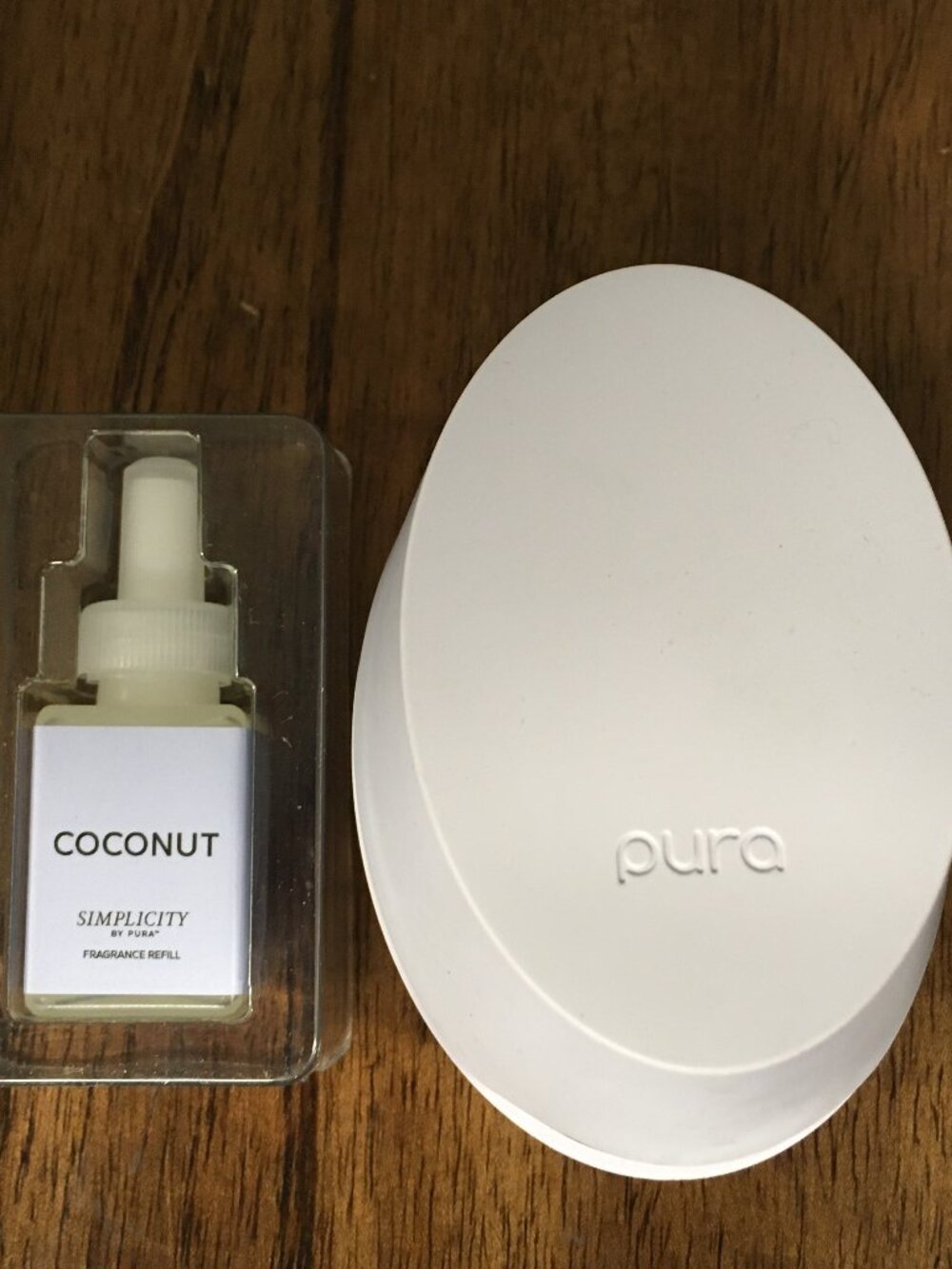Pura Mini Smart Fragrance Diffuser w/ 1 Refill - Coconut Simplicity